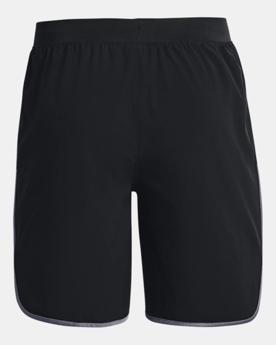 Men's UA HIIT Woven 8" Shorts in Black image number 9